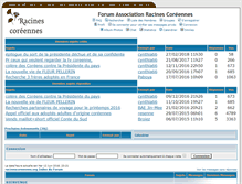 Tablet Screenshot of forum.racinescoreennes.org